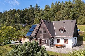 Villa in Czechia With Heated Pool & Mountain Views