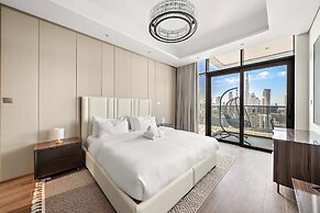 Elegant 1BR With Panoramic Views on Burj Khalifa