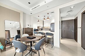 Elegant 1BR With Panoramic Views on Burj Khalifa