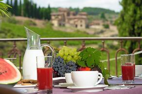 Villa Chianti With Panoramic Pool On The Vineyard