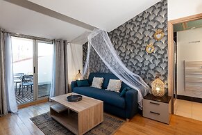 Top Floor Studio Le Nid d’Amour Mandara Beach