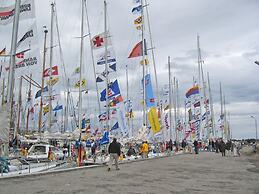 Hausboot in Laboe an der Kieler Foerde