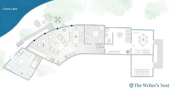 The Writer's Nest by Rent all Como