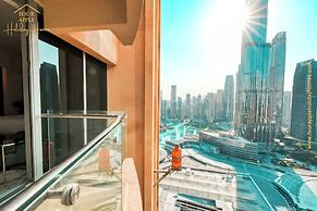 Peaceful Studio with Burj Khalifa View