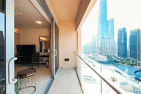 Lovely Studio Burj Khalifa View