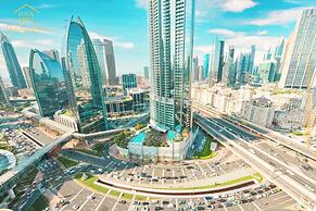 Lovely Studio Burj Khalifa View