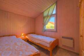 Ferienhaus mit Sauna im Ferienpark Mirow