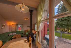 Ferienhaus mit Sauna im Ferienpark Mirow