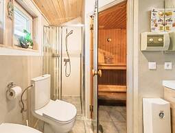 Ferienhaus mit Sauna im Ferienpark Mirow