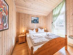 Ferienhaus mit Sauna im Ferienpark Mirow
