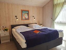 Ferienhaus mit Sauna im Ferienpark Mirow