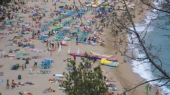 Rossi in Lloret de Mar