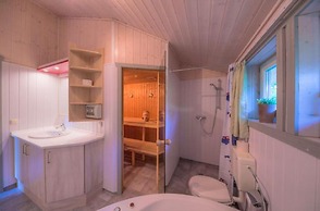 Ferienhaus mit Sauna im Ferienpark Mirow