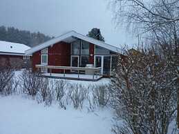 Ferienhaus mit Sauna im Ferienpark Mirow