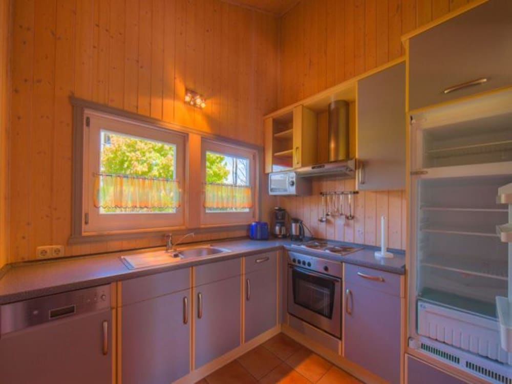 Ferienhaus mit Sauna im Ferienpark Mirow
