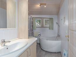 Ferienhaus mit Sauna im Ferienpark Mirow