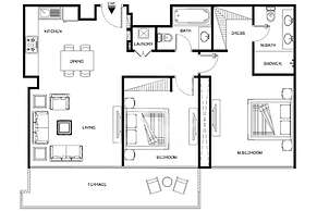 LUX The Creek Palace Residence Suite