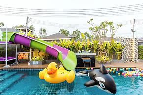 Orange Private Pool Villa, Near Cham Am Beach