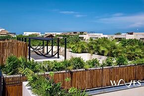 2 BR With Private Pool Spacious Green Areas by Waves Management