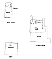 Fontana Penthouse in Fiumelatte