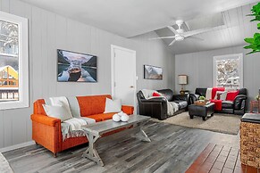 Lakeside Cabin Kingbd 5beds Smarttv Firepit