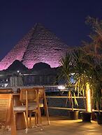 Pyramids top view