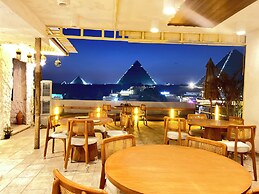 Pyramids top view
