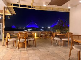 Pyramids top view
