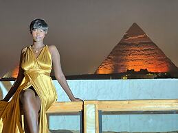 Pyramids top view