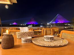 Pyramids top view