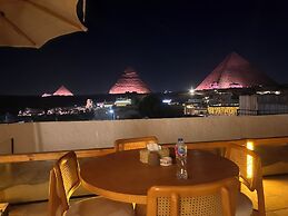 Pyramids top view