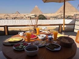 Pyramids top view