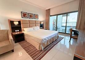 Capital Bay Comfort Studio city view