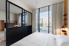 Modern Comfort 1BR w Burj Khalifa View