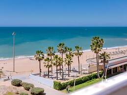 Superb Front Beach Pool Sea View Carteia Flat
