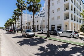 Superb Front Beach Pool Sea View Carteia Flat