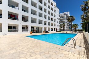 Superb Front Beach Pool Sea View Carteia Flat