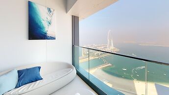2BR Beachfront Apt w Ain Dubai Views at JBR