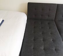 1 Double and 1 sofa bed  Garden Chalet B