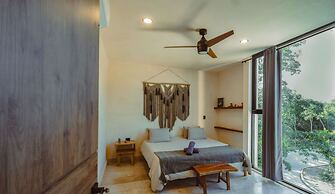 Spacious Modern 3BR Apartment in Gated Community With Pool View at Cha