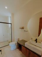 Spacious Modern 3BR Apartment in Gated Community With Pool View at Cha