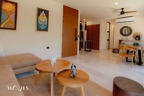 Spacious Modern 3BR Apartment in Gated Community With Pool View at Cha