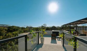 Spacious Modern 3BR Apartment in Gated Community With Pool View at Cha