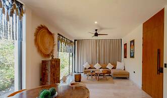 Spacious Modern 3BR Apartment in Gated Community With Pool View at Cha