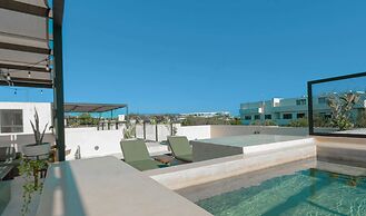 Spacious Modern 3BR Apartment in Gated Community With Pool View at Cha