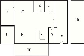 6 Person Holiday Home in Pandrup