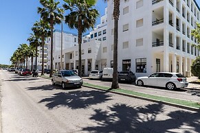 Quarteira First Line Front Beach Pool Flat View