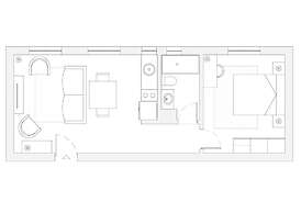 M Mal72 Acogedor Apartamento de 1 Dormitorio M