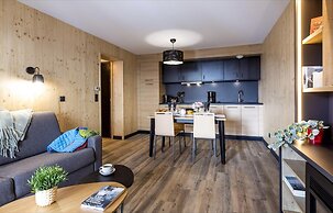 Apartment in Le Corbier With Spa & Pool