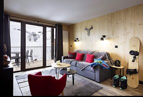 Apartment in Le Corbier With Spa & Pool